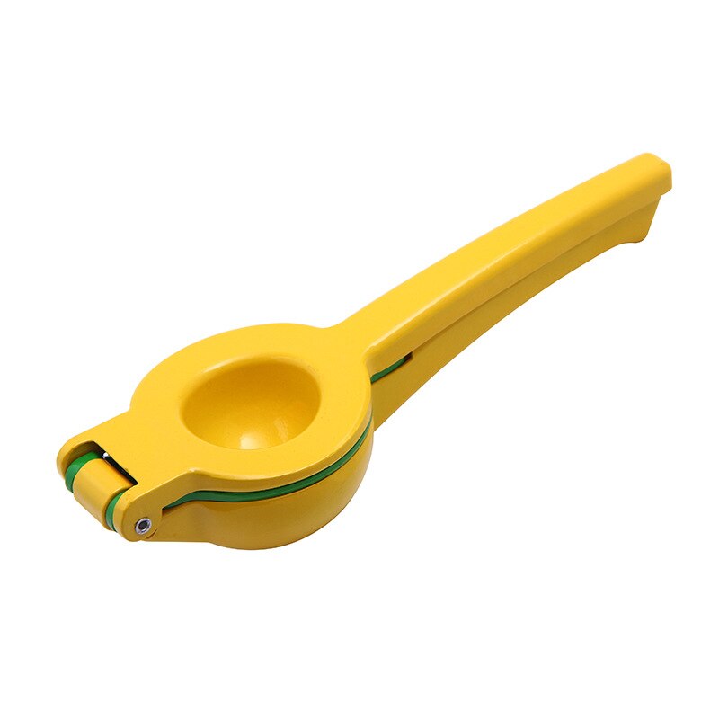 Handmatige sapcentrifuge, citroenpers, knoflookpers, multifunctionele draagbare creativiteit, citroenclip, fruitpers, keukenaccessoire: Geel