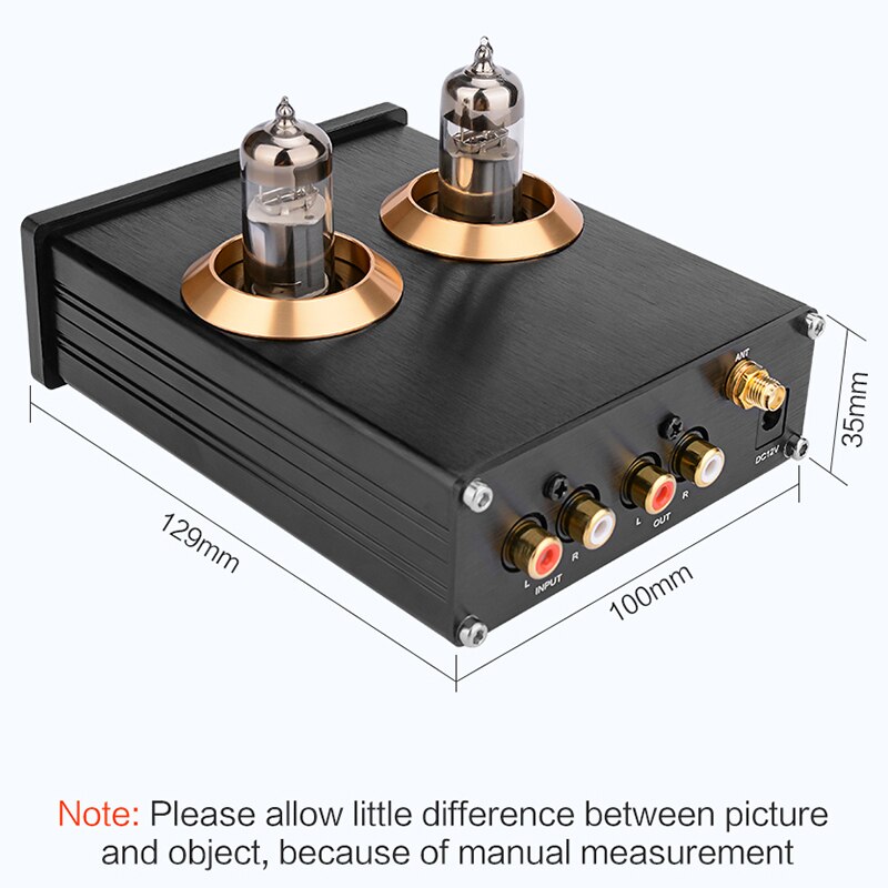 Préampli HiFi Buffer 6J5 Bluetooth 4.2 – SODIAL, Argent, Modifié, Neuf