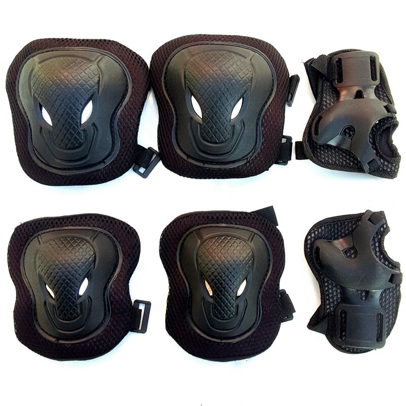 Kniebeschermers en elleboogbeschermers ter ondersteuning van de veiligheid, beschermende padsset voor volwassen skatebeschermende uitrusting