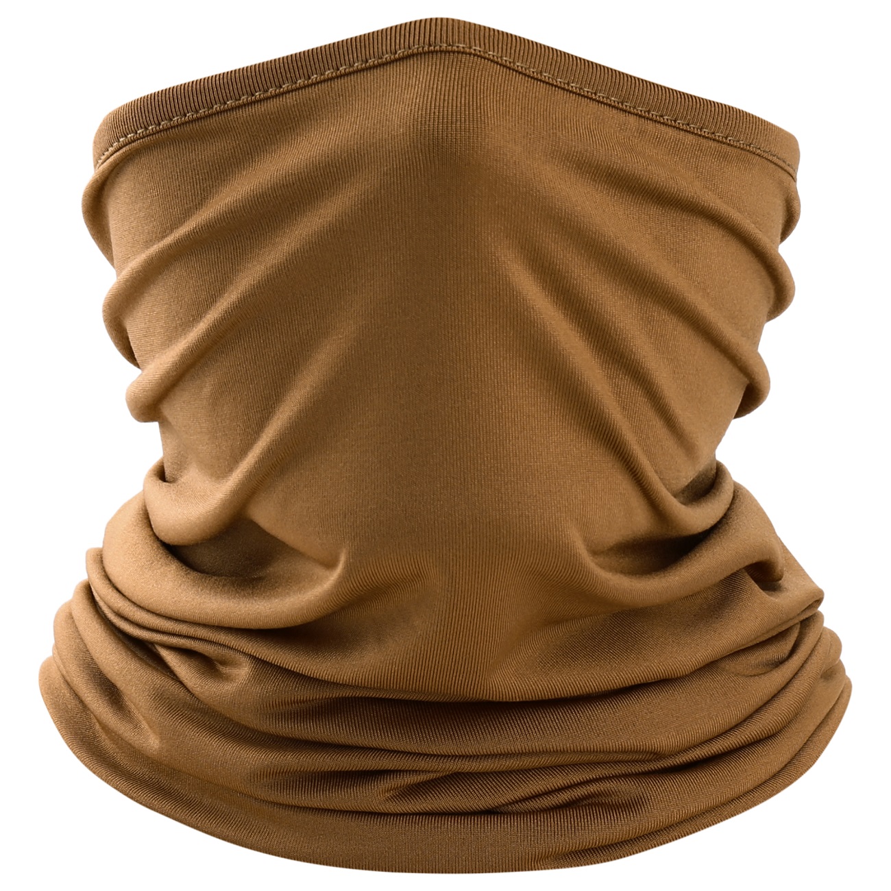 Pañuelo sotocasco de motocicleta para hombre y mujer, Bandana de verano para pesca, ciclismo, senderismo, deportes al aire libre, cuello, diadema, bufanda de tubo, pasamontañas mascarilla: Brown