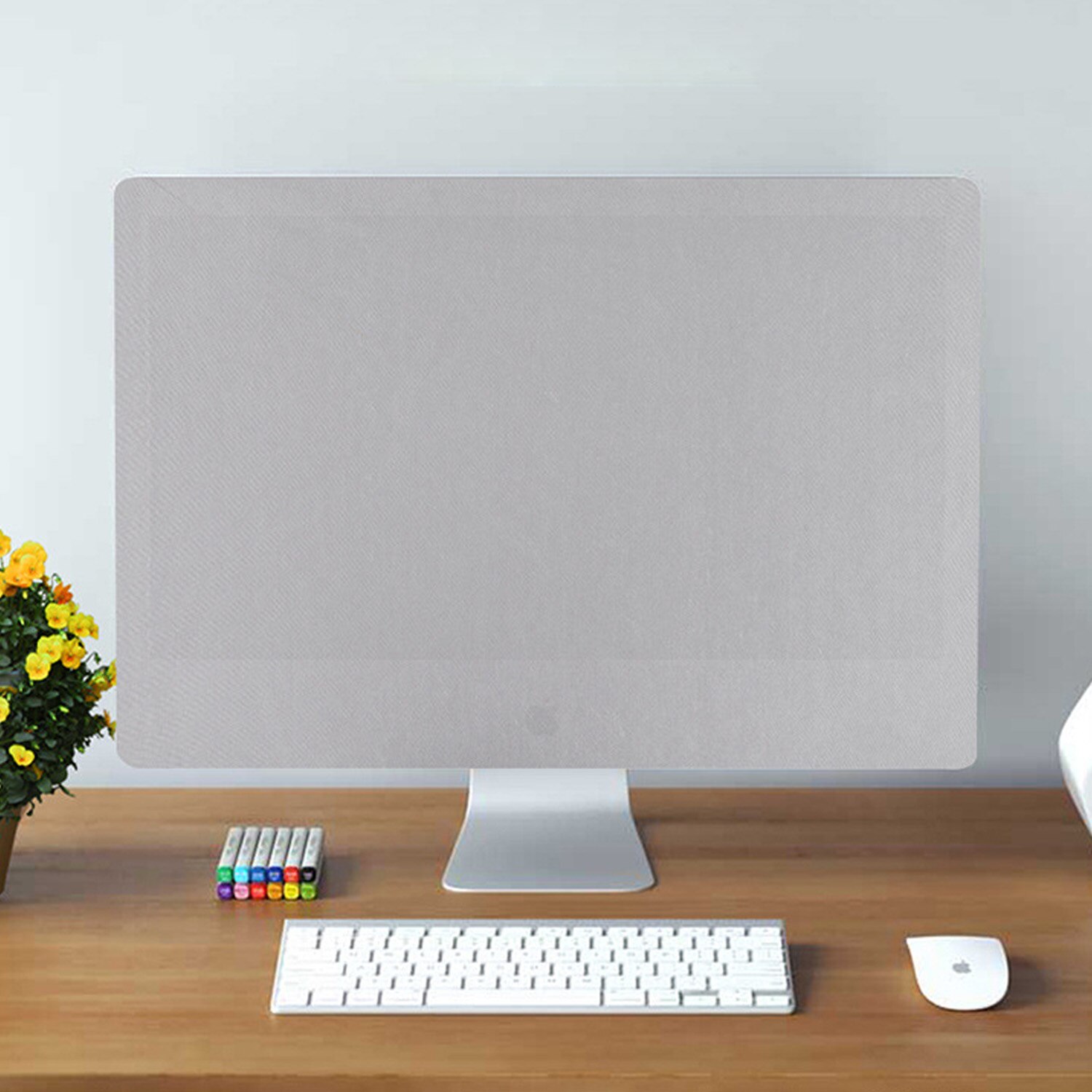 Flexible Dustproof Polyester Protective Cover for 21 27 inch Computer Screen Apple iMac Macbook Pro Air Samsung HP Dell Lenovo