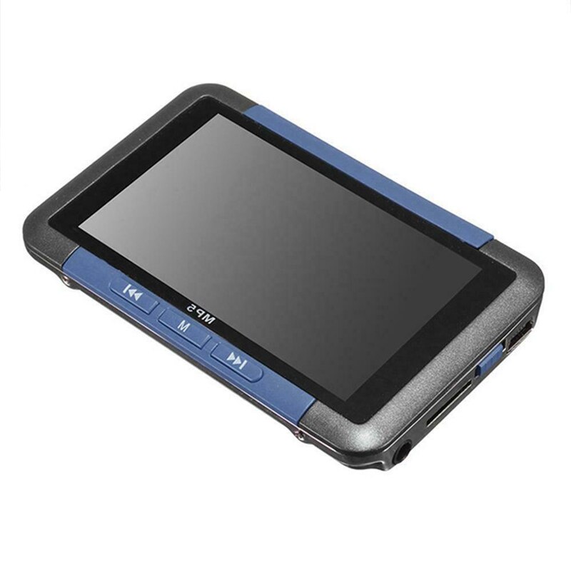 Mp5 Video Music Media Player 16Gb 3 Inch 720P Lcd Press Screen Fm Radio Blue Plastic