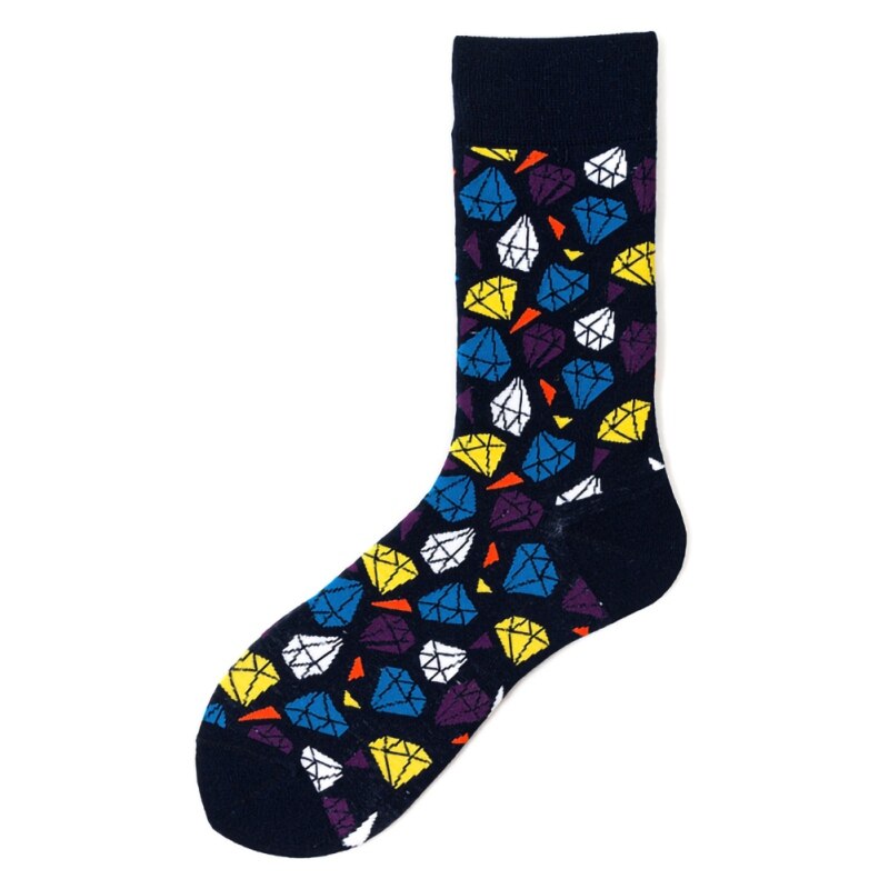 Hip hop harajuku street sokker unisex sjove herresokker glade sjove bomuldsstrømper farverige skateboard damesokker: -en