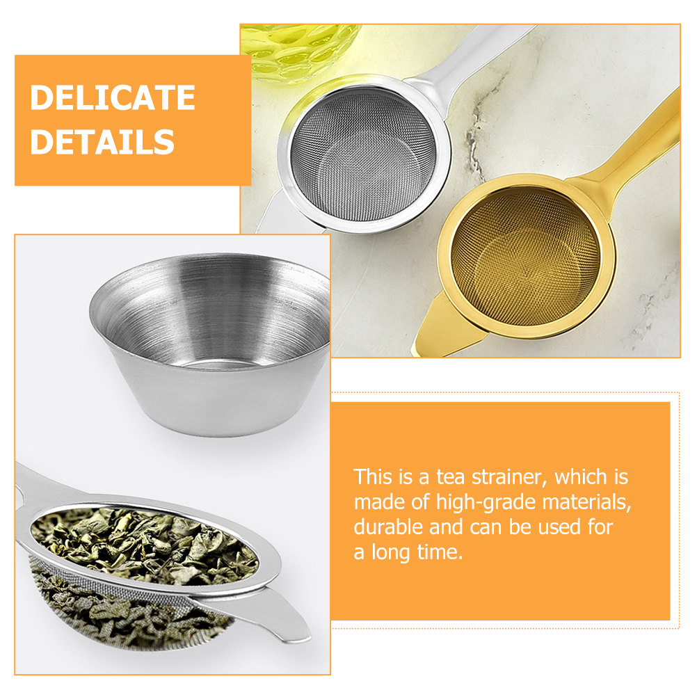 Stainless Steel Tea Infuser Long Handle Tea Infuser Loose Tea Strainer Home Supplies