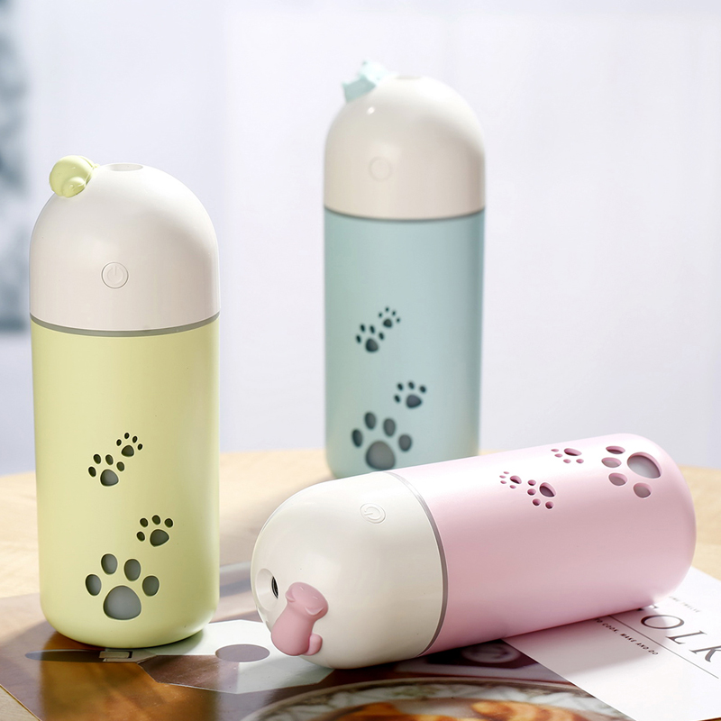 Auton ilmanraikastin kissan ilmankostutin ultraääni usb mini eteerinen öljy diffuusori led valo toimisto kodin ilmanpuhdistin sumukone
