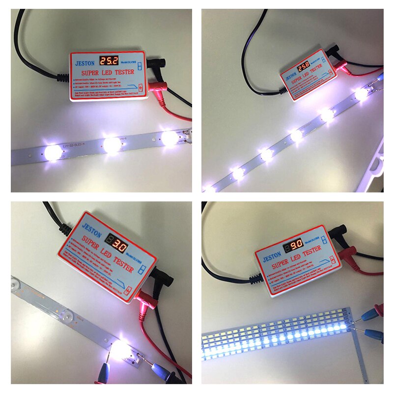 LED Lampe und TV Hintergrundbeleuchtung Tester Mehrzweck LED Streifen Perlen Prüfung Werkzeug Messung Instrumente NEUE LED-Tester 0-300V Ausgang