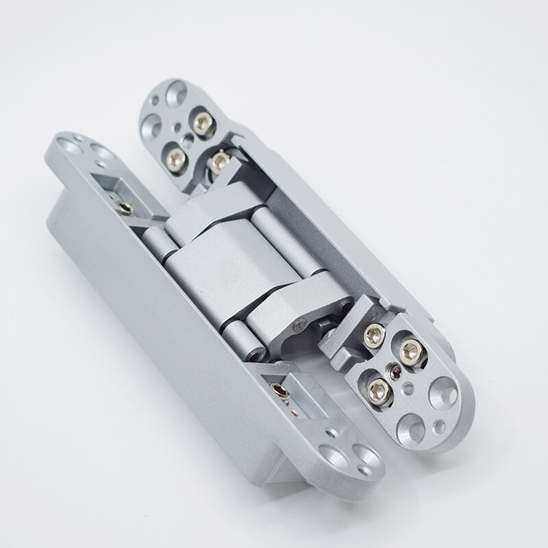 JIAOJIAOZ Smooth three way adjustable Hidden Hinges for timber door hardwar G120 hinges Zinc alloy cross hinge