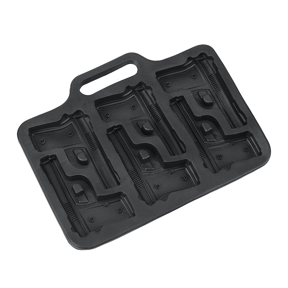 Ice Cube Maker War Gun Bullet Shape Ice Cube Tray DIY Ice Cream Maker Ice Cube Mold Kitchen Bar Party Drinking Accessories
