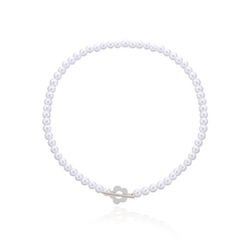 Barocke perlen-Halsband-halskette mit wasseranhänger, damenkragen, boho-Punk-stil, knebelverschluss, perlenkette, ästhetischer schmuck