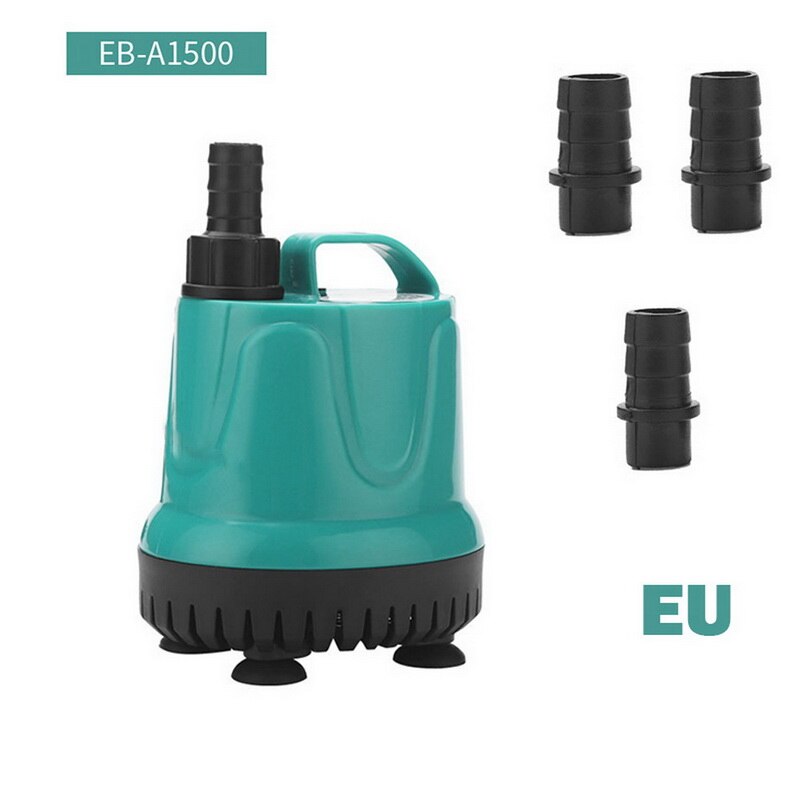 3/6/10/15/25W/35W Ultra-Quiet Submersible Water Fountain Pump Filter Fish Pond Aquarium Statuary Hydroponics Tank Fountain Tool: EB-A1500 40W