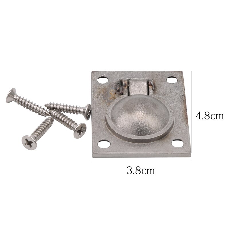 Locker Ring Floor Buckle Corrosion Resistant Hatch Pull Deck Cover Handle Lifting Stainless Steel Boat Hardware Accessories