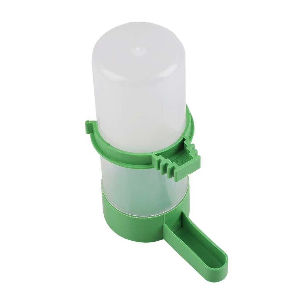 Water Feeder for Bird Cage 4Pcs Pet Lovebirds Food Feeder Bird Feeder with Clip Waterer Budgie Aviary Drinker