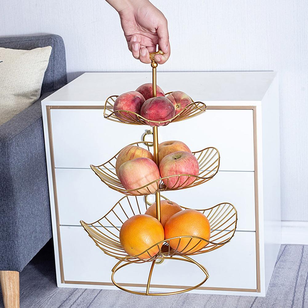 Cake Stand Plaat Beugel Stand 3 Tier Taart Plaat Stand Cupcake Fittings Silver Golden Wedding Party Fruitmand Kom