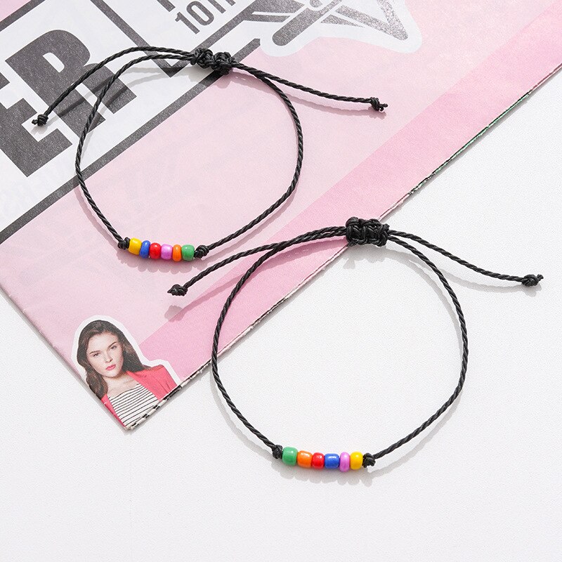 2Pcs/Set Charm Friendship Couples Bracelet Volcanic Stone Sunflower Infinity Love Bracelet Bead Bangles Women Lucky Wish Jewelry