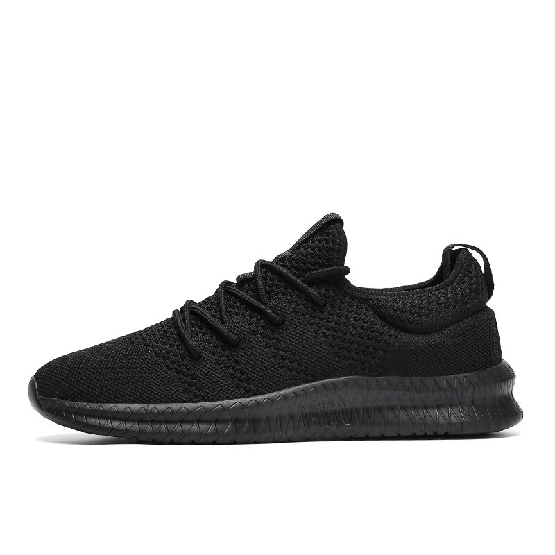 Xiaomi Mijia Men&#39;S Running Shoes Super Lightweight Large Size Men&#39;S Shoes Sports Tennis Casual Shoes Breathable Sneakers: Black / 39