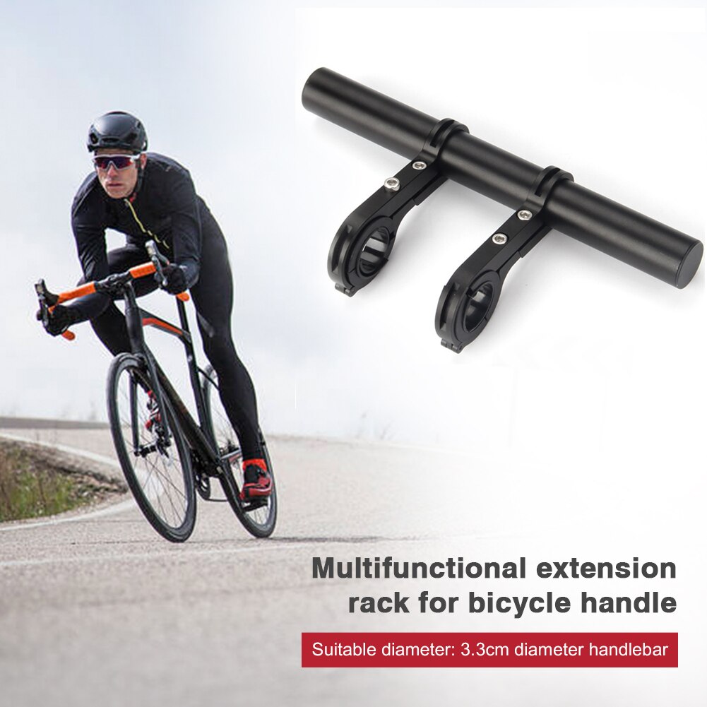 Bike Headlight Clamp Extension Bracket Multifunction Bicycle Handlebar Extender Biking Portable Dustproof Cycling Parts