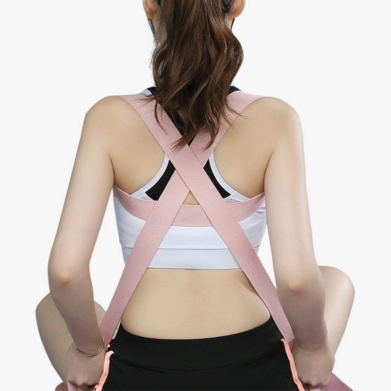 Yoga riem stretch band elastische weerstand oefening gym touw fitness accessoire