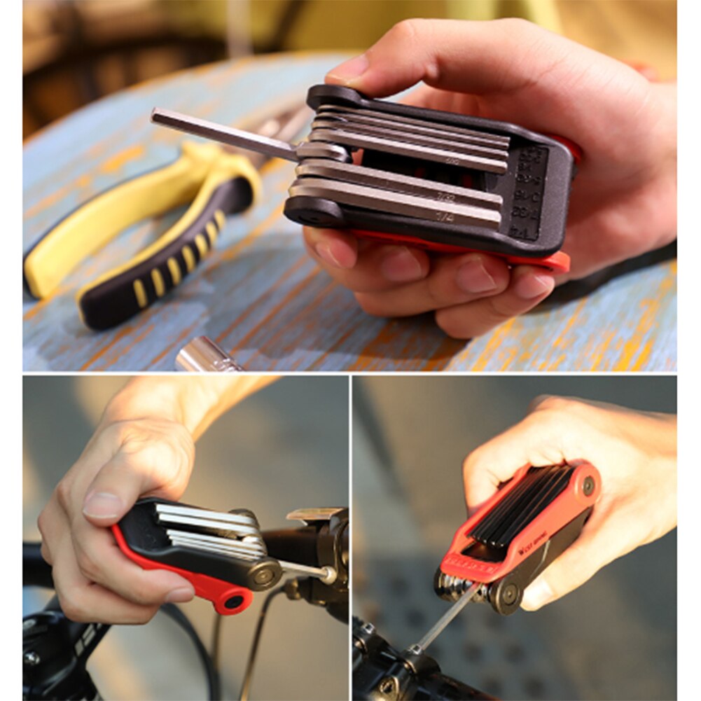Portable Socket Multifunction Multi Tool Multitool Wrench Fix Mtb Mountain Cycle Repair Spoke Allen Bicycle Bike Hex Motor