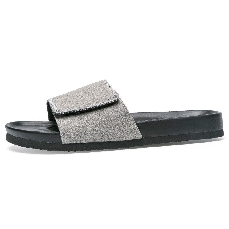 Sommer Hausschuhe Herren draussen Strand Weichen Wohnungen Mann lässig Freizeit Schuhe Männlichen Schuhe Erwachsene Luxus