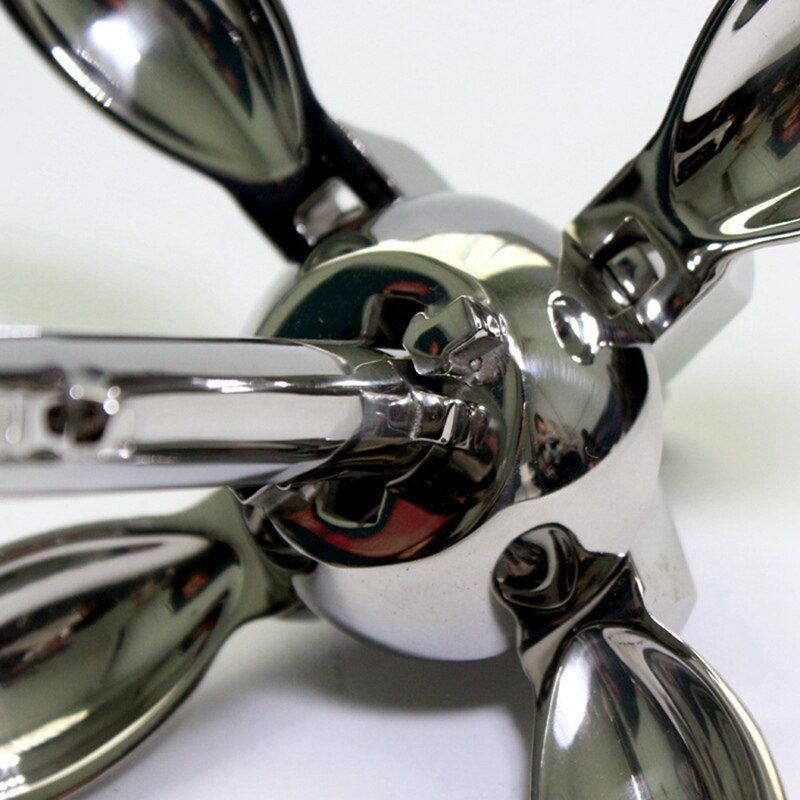 Inflatable Boat 316 Stainless Steel Iron Metal Anchor for Boat Kayak Dinghy Raft Fishing Boat Kayak 0.7Kg