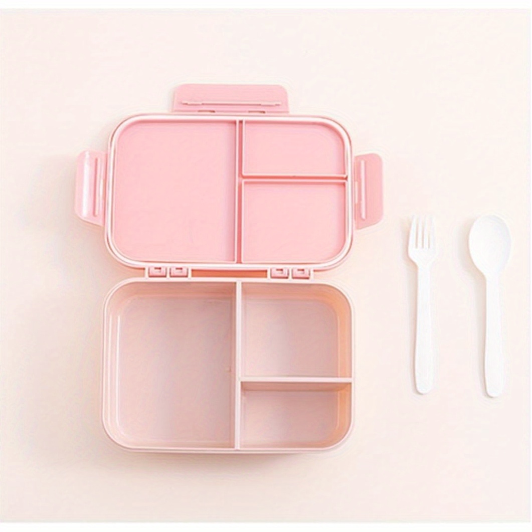 1pc 1200ml Flip-Top Lunch Box,Portable, Leakproof & Waterproof for Outdoor Use, Travel, College, and Office Workers