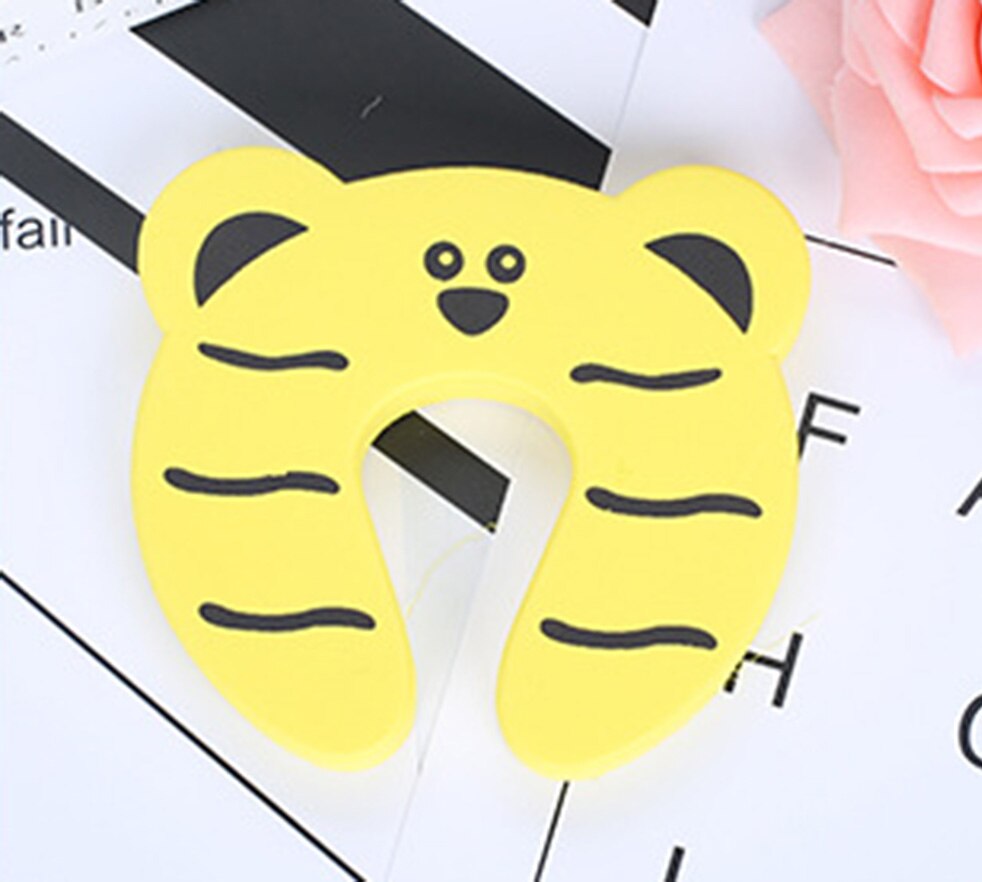 Baby Safety Door Stop Baby Cartoon Safety door Block Eva Door Card Child Safety Door Clip Animal Door Block Baby Hand Clip: Safety Door Clip3