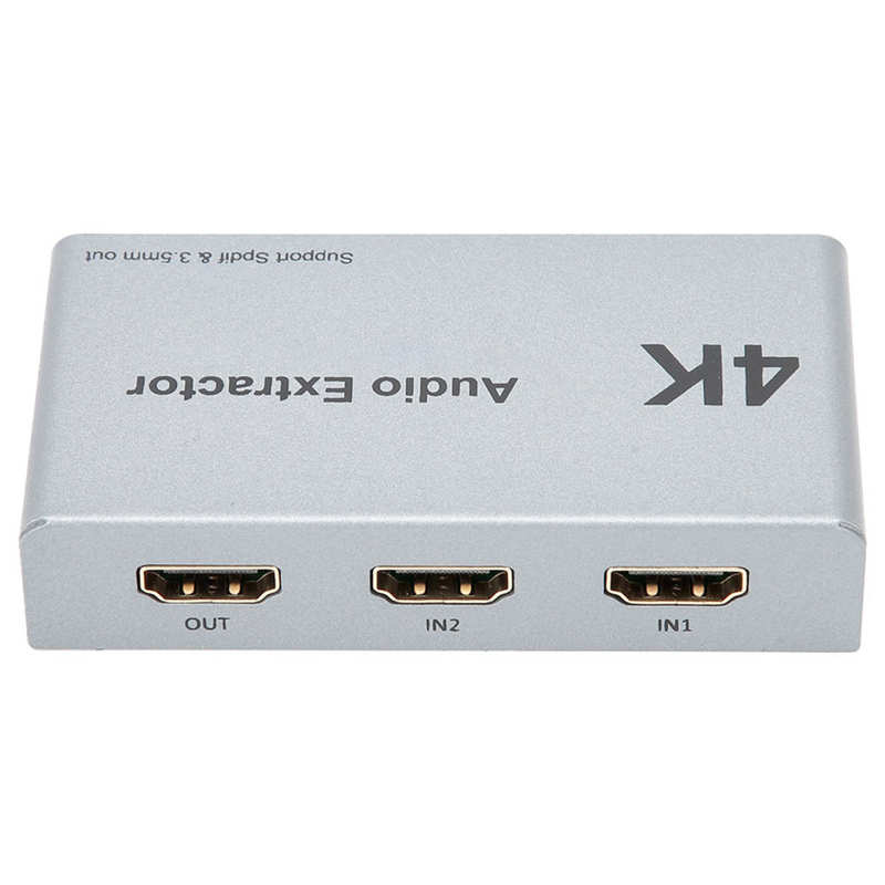 Audio Splitter 4K 30hz Audio Extractor With SPDIF 3.5mm Audio Output