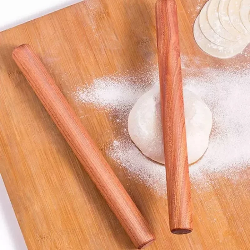 30/50/60cm Wooden Rolling Pin Fondant Cake Decoration Dough Roller Cooking Pastry Baking Tool Kitchen Accessories