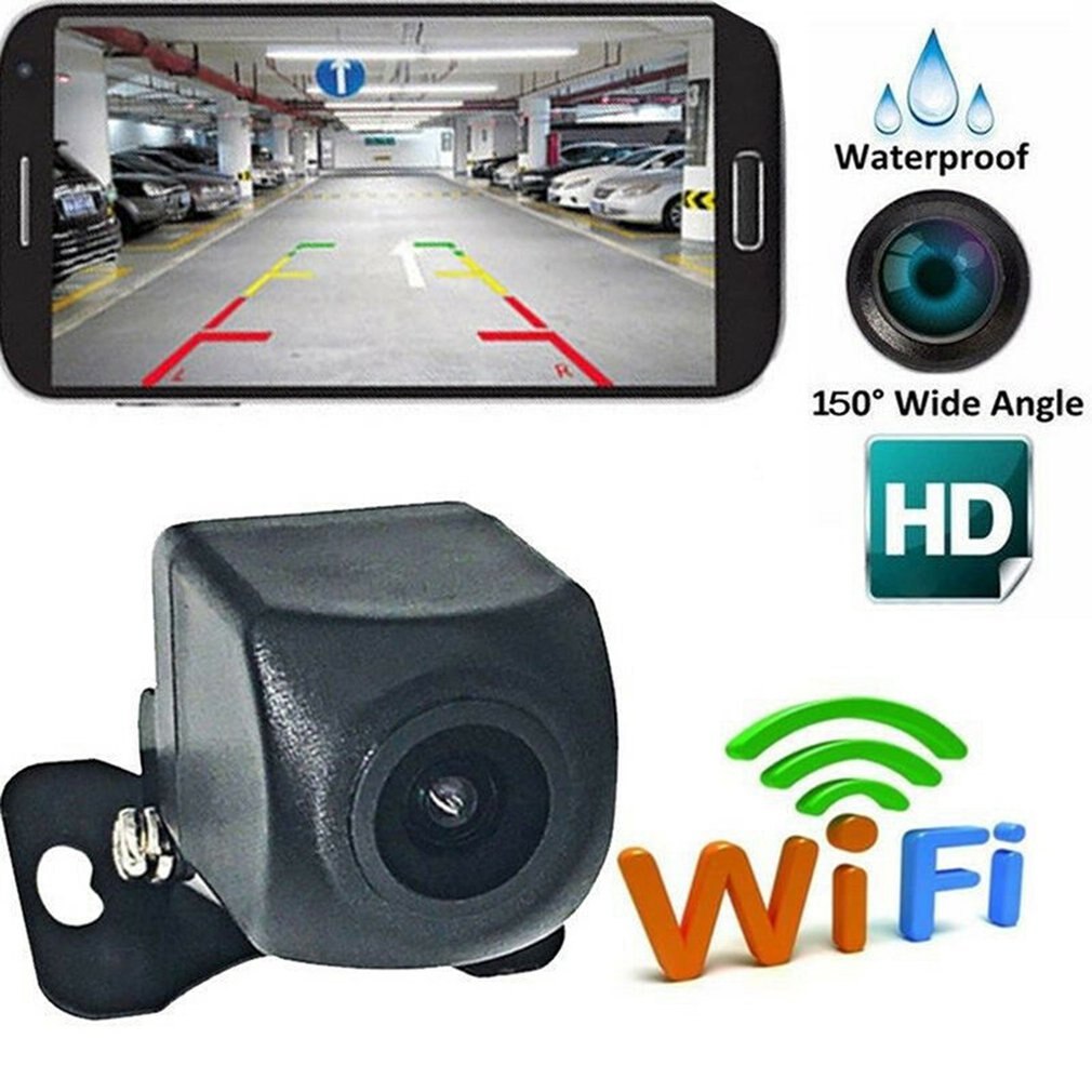 Wifi Car Rear View Reversing HD Back Up Parking Monitor Camera Kit Night Vision Universal Car Camera