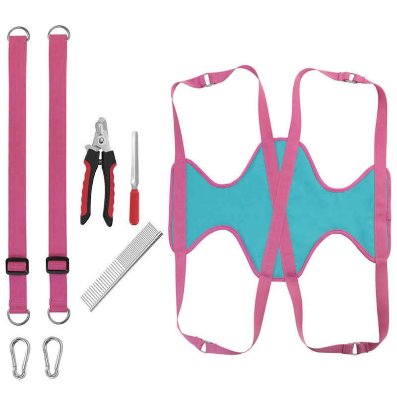 DaizySight Hangmatkit voor de verzorging van kleine honden, maat S, huisdierhouder voor het knippen van nagels