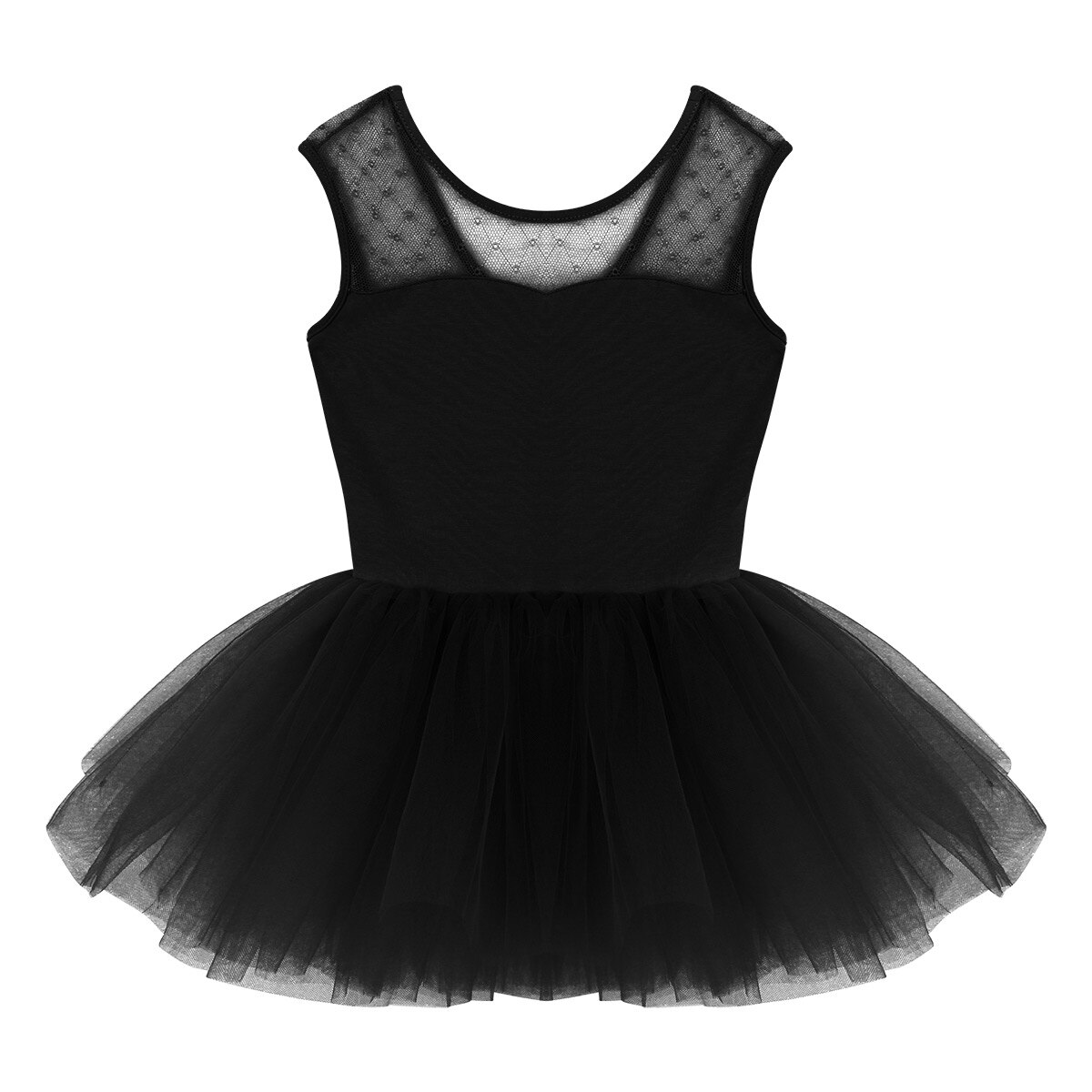 Cute Kids Girls Ballet Leotard Tutu Dress Sports Gymnastics Leotard Dress Ballerina Party Kid Dance Costume Performance Clothes