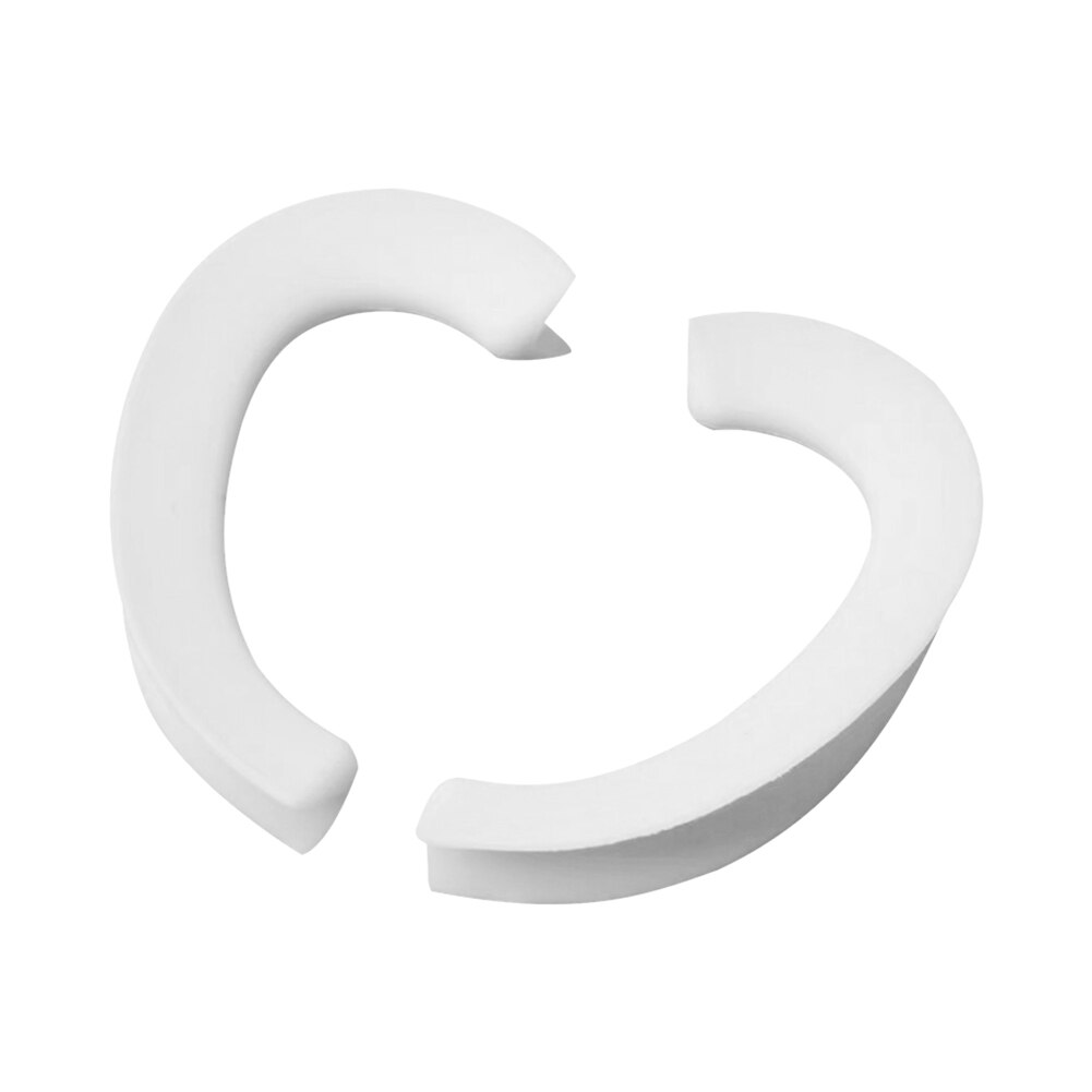 1 par silikon ansiktsmaske ørekroker deksel justerbar ørestropp myk gjenbrukbar sklisikker hørselsvern grep tilbehør: C