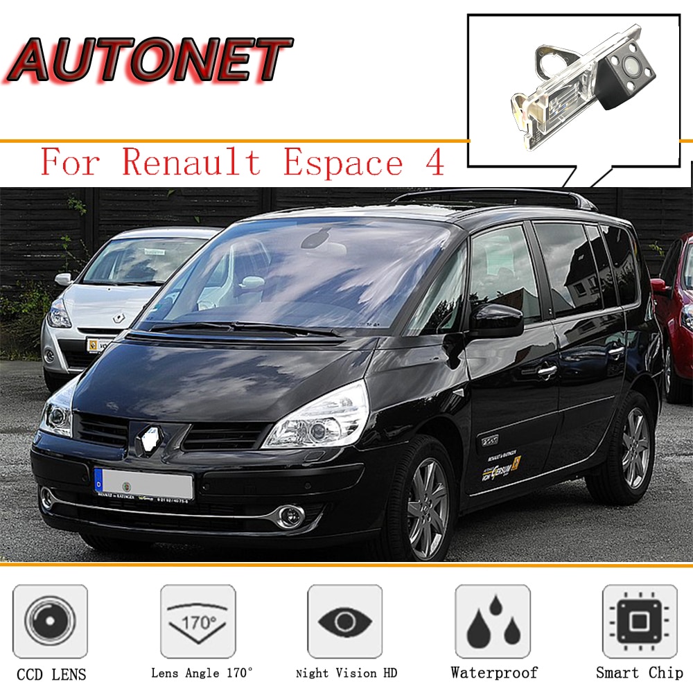 AUTONET Hinten Kamera Für Renault Espace 4 Espace IV/umkehren Kamera/CCD/Nachtsicht/Sicherung Lizenz platte Kamera