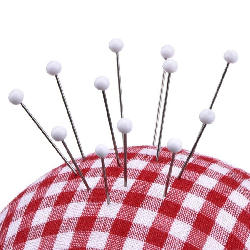 100Pcs Ball Head Push Pins Rechte Quilten Pins Voor Dressmaking Pins Sieraden Decor Diy Naaien Positie Marker Naald Gereedschap