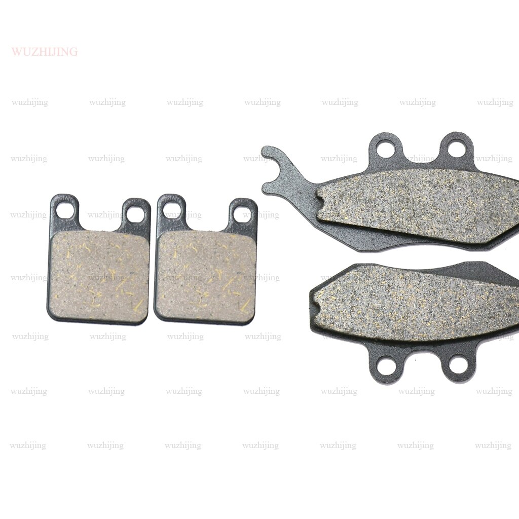 Voor Yamaha Tzr 50 TZR50 2004 - Remblokken Set Set Voor Achter 2007 2006 2005: CARBON SET