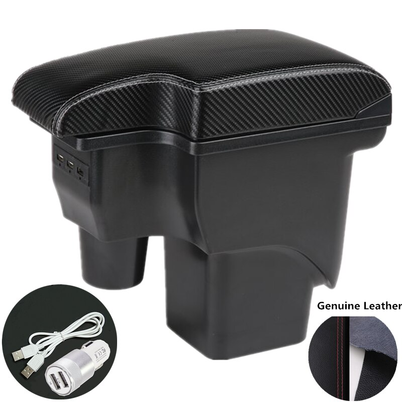 Voor Ford Focus 2 Armsteun Doos Voor Ford Focus 2 Mk2 Auto Armsteun Doos Auto Accessoires Nterior Retrofit Onderdelen Center opbergdoos Usb