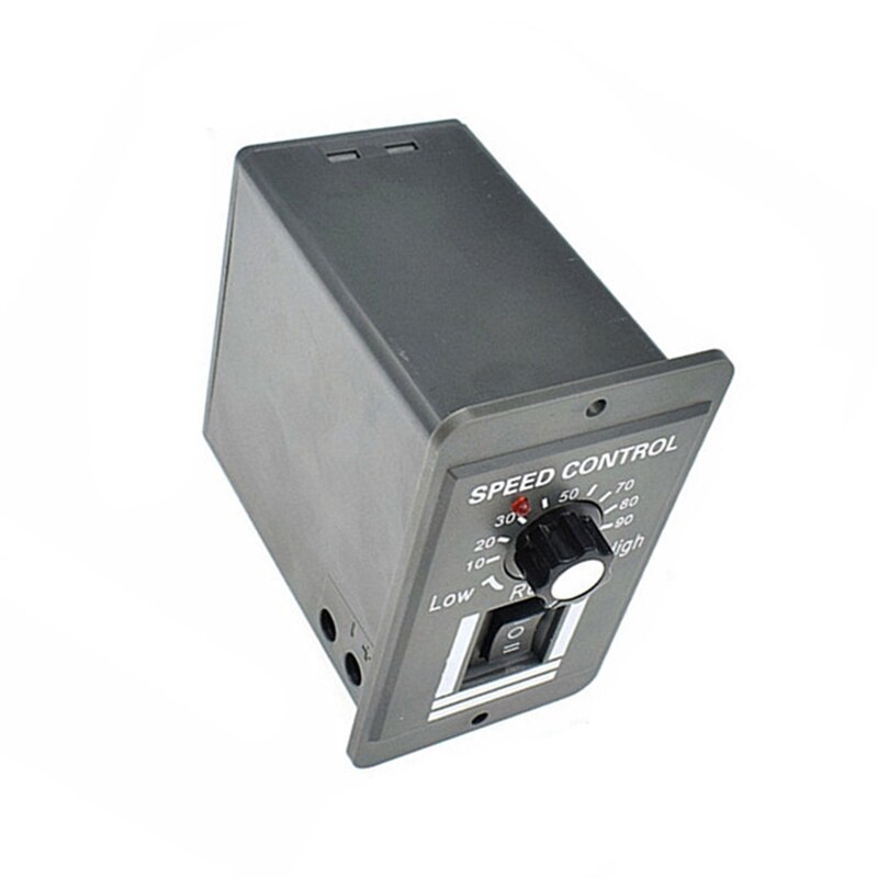 Dc 12-60V 10A Dc Motor Speed Controller Omkeerbare Schakelaar Regulator Controle Vooruit Rotatie Stop Reverse