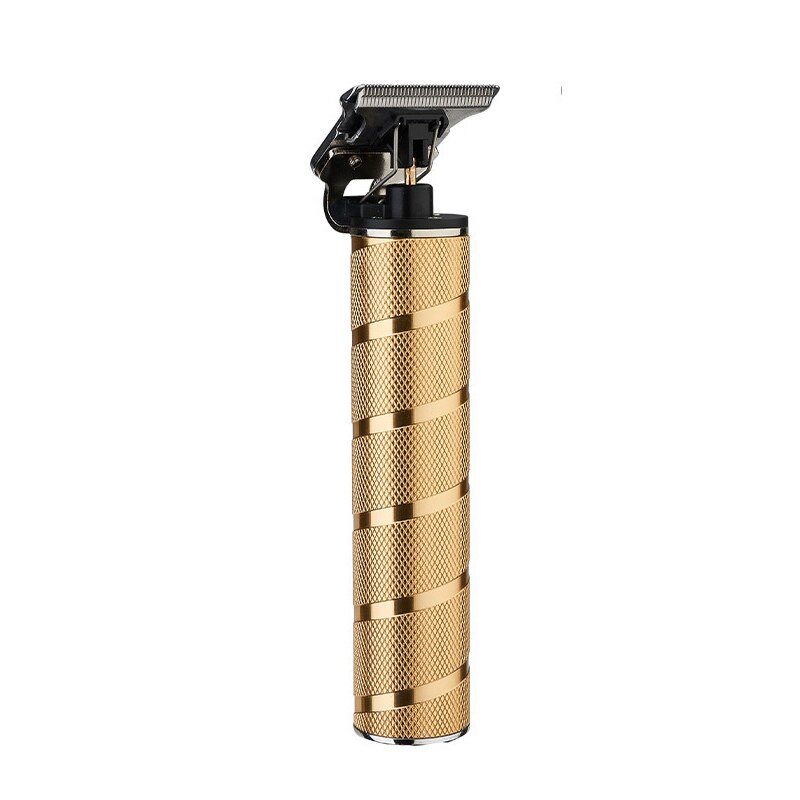T9 Retro Pomade Hair Cutter Carving Shaver Electric Hair Trimmer Household Hair Clipper: Gold