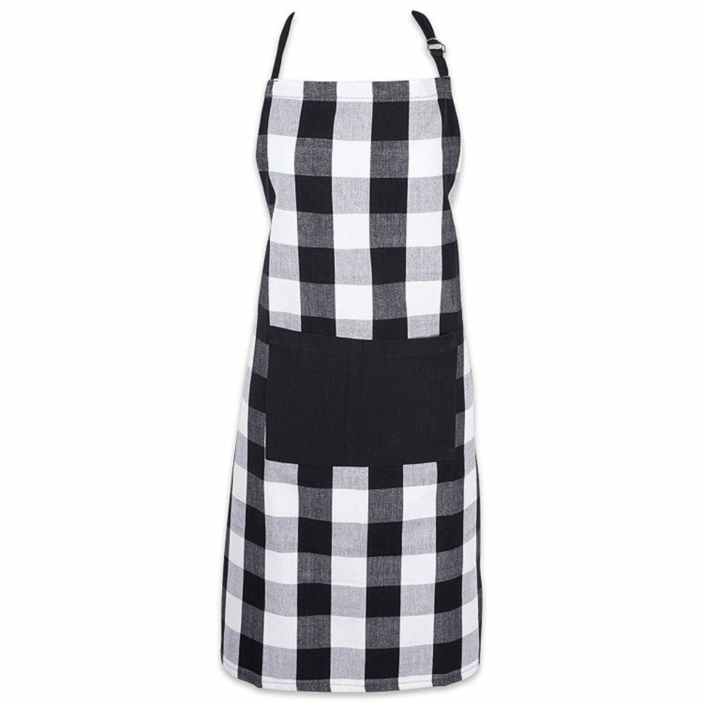 Plaid Apron Hanging Neck Kitchen Waterproof Oil-Proof And Antifouling Restaurant Apron Sleeveless Apron