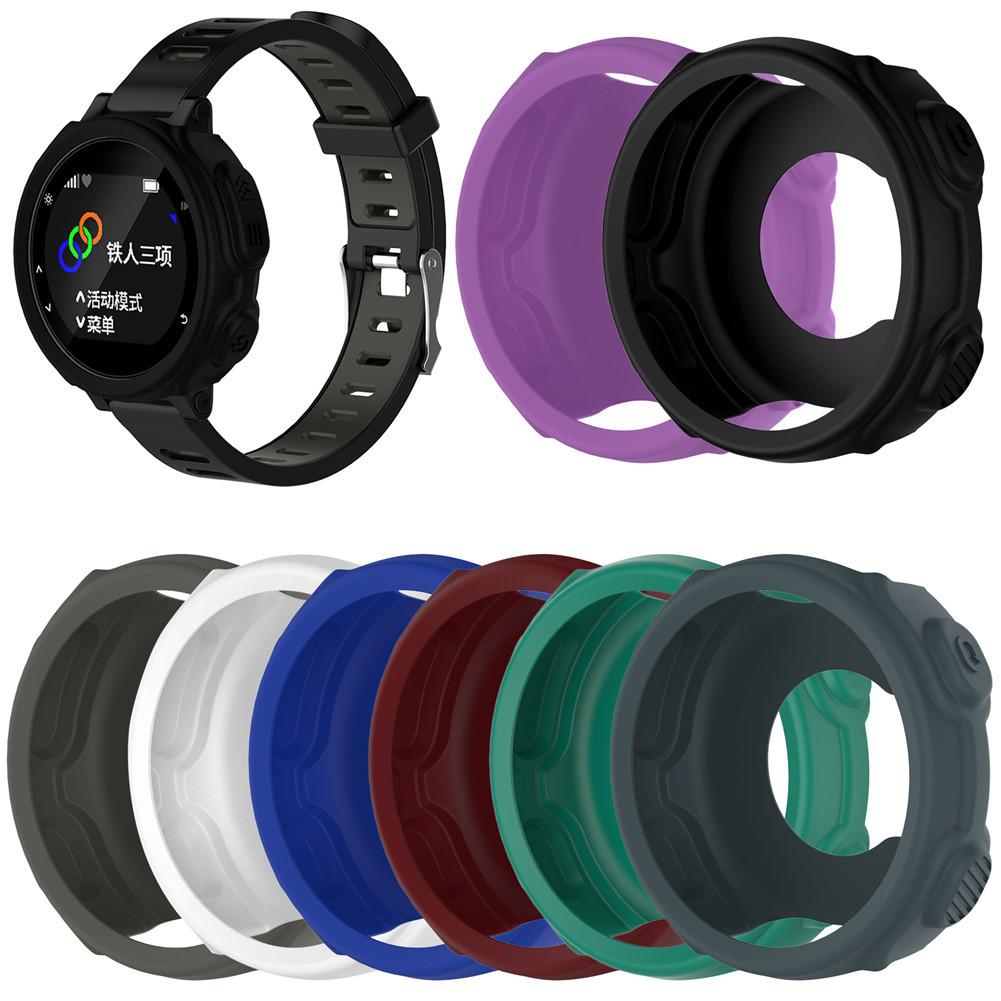 Para Garmin Forerunner 235 funda protectora de reloj para garmin forerunner 735xt funda de pantalla de reloj de muñeca de silicona