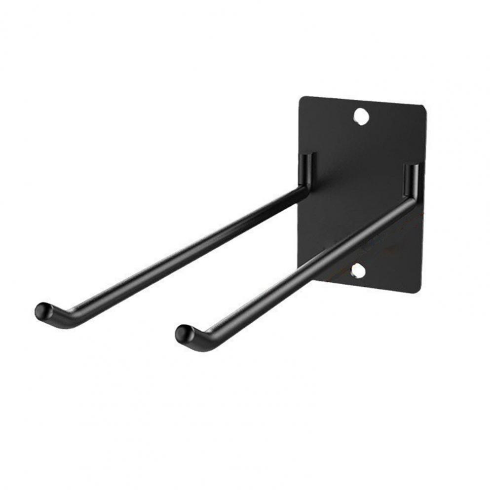 Heavy Duty Storage Rack Tool Organizer Heavy Duty Wall Mounted Storage Rack with 150lbs Load Capacity Double Hook for Organizing: Default Title