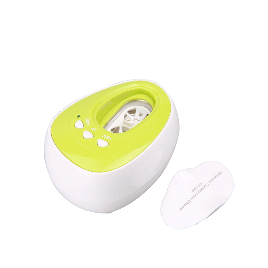 Ultra Sonic Ultrasonic Contact Lens Cleaner Auto Eye Protein Cleaning Box