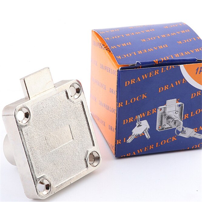 3 years warranty High-Grade Drawer Lock Furniture Desk Cabinet Lock 22mm 32mm Lock Core Thickness With 2 Keys Security Hardware