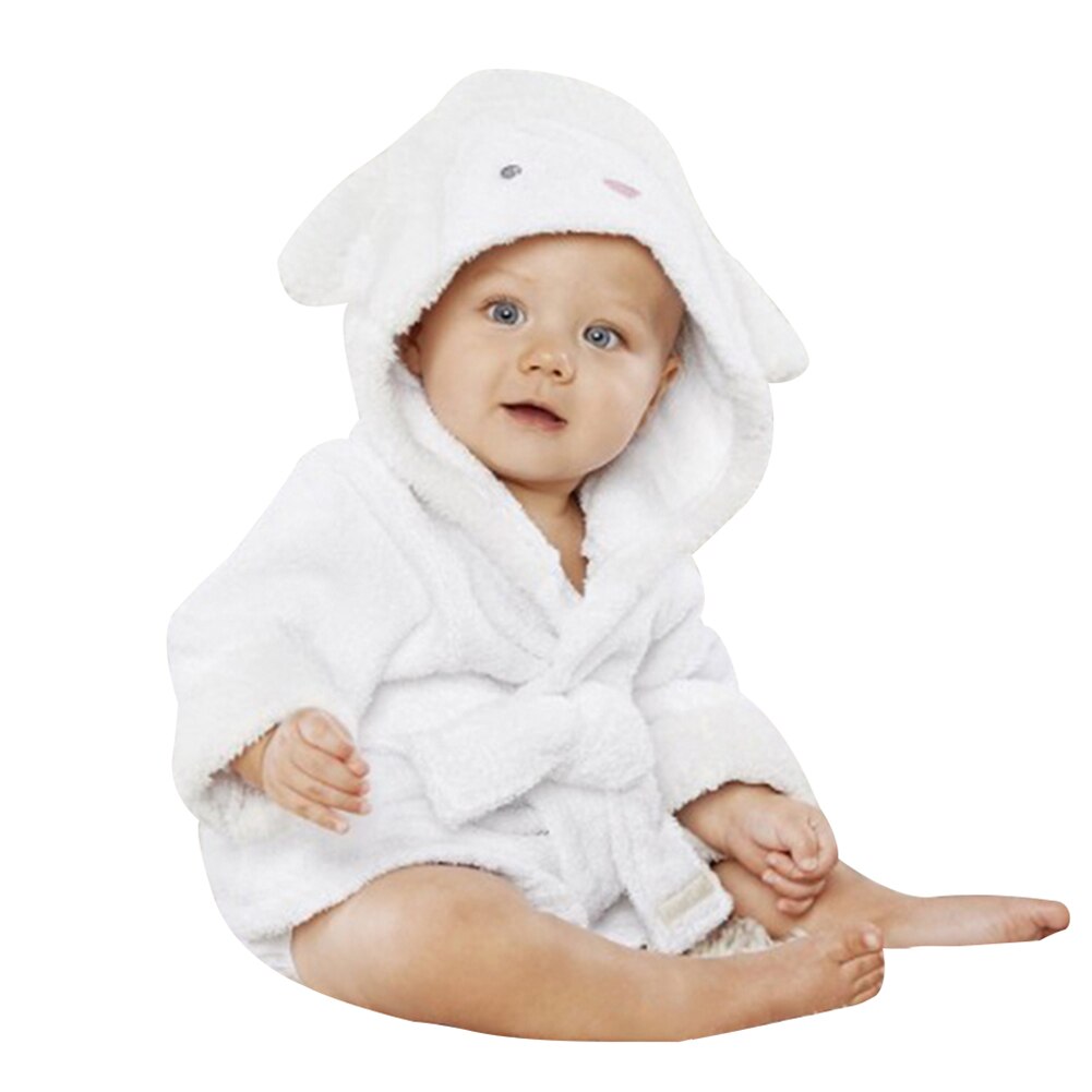 Cute animal shape baby bath towel baby bathrobe cotton children bathrobe moon photo clothes Bathrobe Bath Towel: Sheep