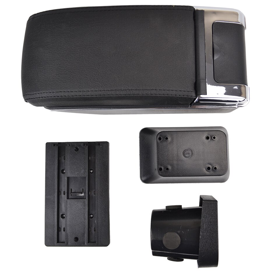 Center Console For VW Up - Dual Storage Box Leather Armrest Cup Holder