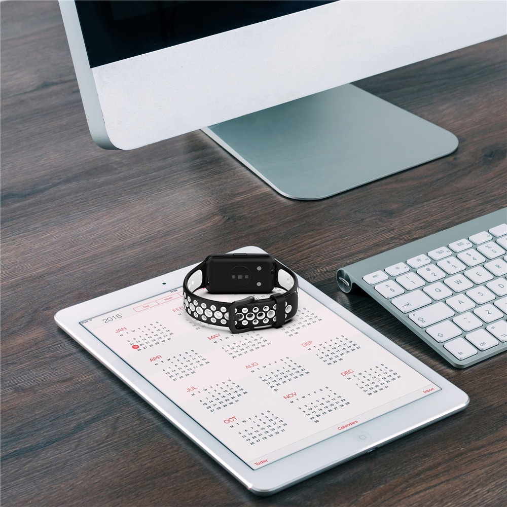 Silikonarmband Ersatzarmband für Huawei Band 9 8 7 6 / Honor Band 7 6