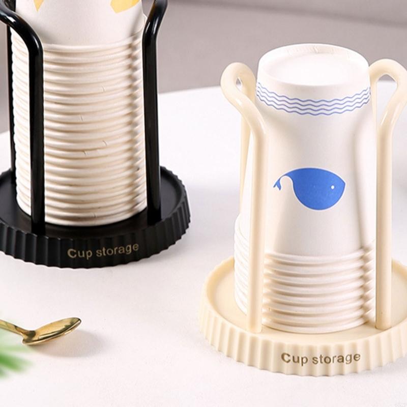 Küche Papier Tasse Halter Einweg Tassen Picker Multifunktionale Tasse Lagerung Rack Haushalt Kaffee Tasse Halter für Zuhause