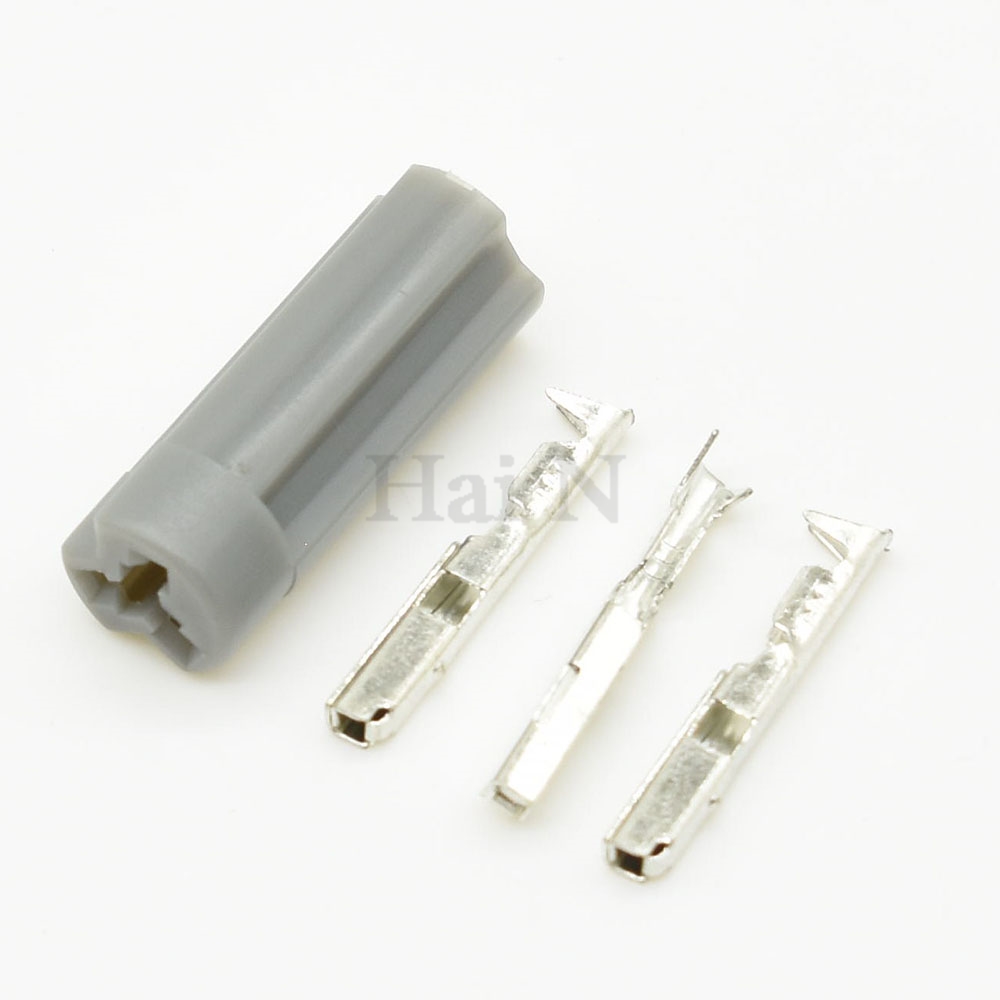 1 Set 3 Pins N3810-9903 AC Assembly Automobile Wire Connector With Cables N3820-9930 Car Cable Harness Power Socket: Dark Grey