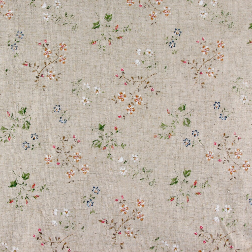 150cm x half meter soft cotton linen fabric DIY handmade print patchwork fabric cloth table cloth napkin cloth placemat fabric