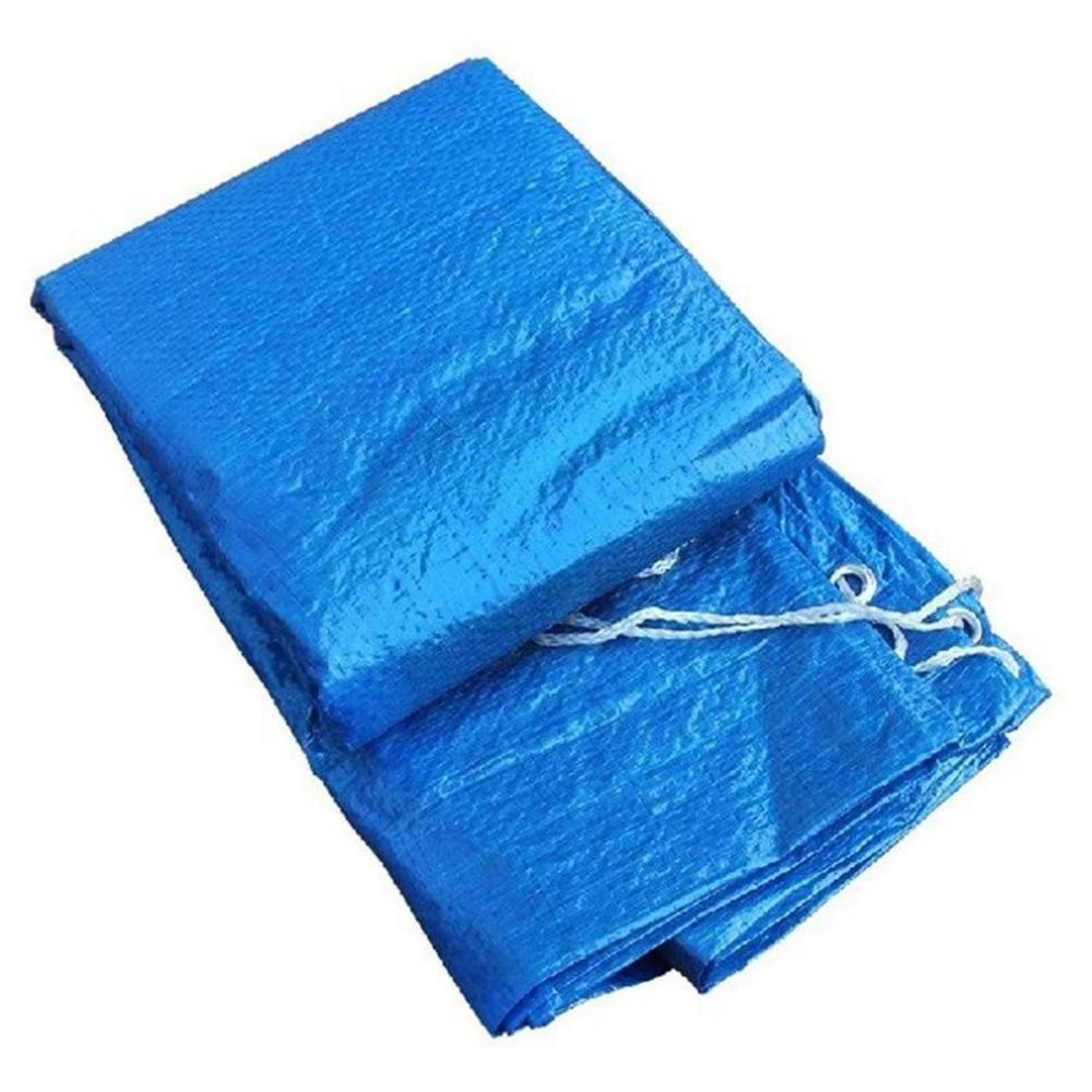 Rectangle Round Swimming Pool Cover Cloth Inflatable Swimming Pool Splash Pool Rain Cover Pool Cover: 160x260